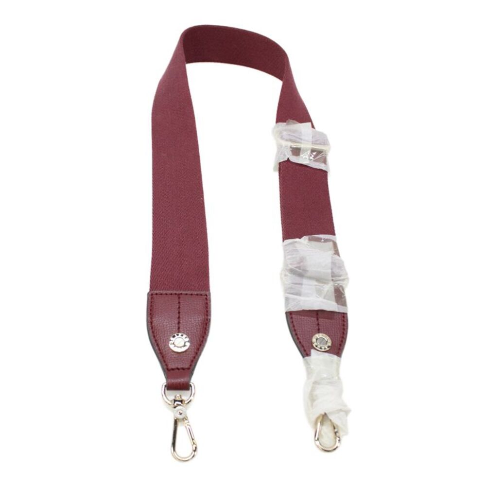 Henri Bendel Womens Leather Gold Tone Shoulder Handbag Strap Red